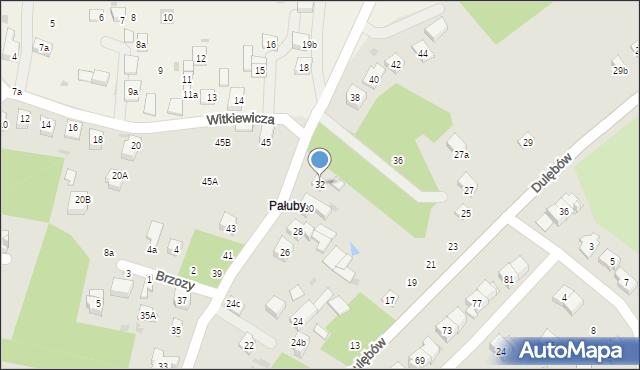 Nałęczów, Stanisława Augusta Poniatowskiego, 32, mapa Nałęczów