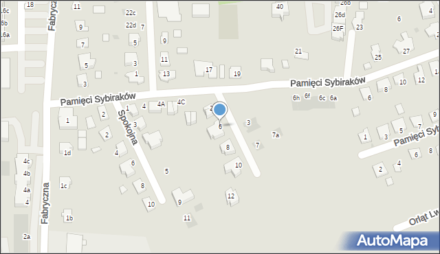 Namysłów, Stanisławowska, 6, mapa Namysłów