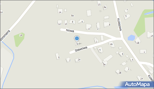Niepołomice, Stawowa, 3, mapa Niepołomice