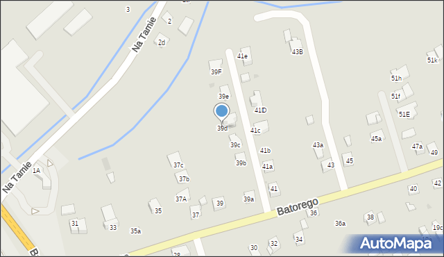 Niepołomice, Stefana Batorego, 39d, mapa Niepołomice