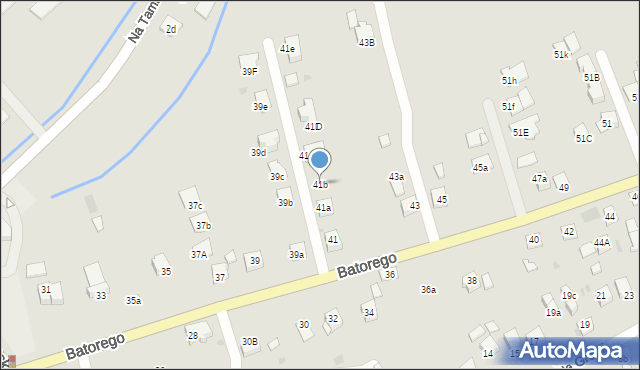 Niepołomice, Stefana Batorego, 41b, mapa Niepołomice