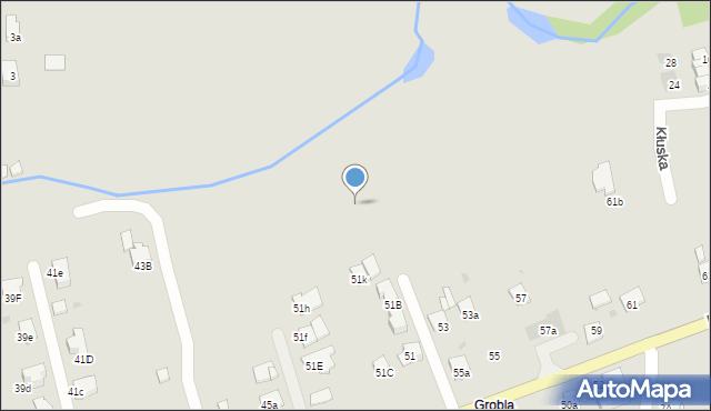 Niepołomice, Stefana Batorego, 51p, mapa Niepołomice