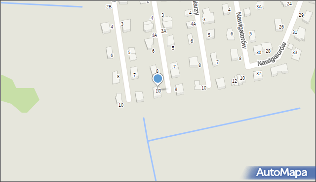 Niepołomice, Strzelców, 10, mapa Niepołomice