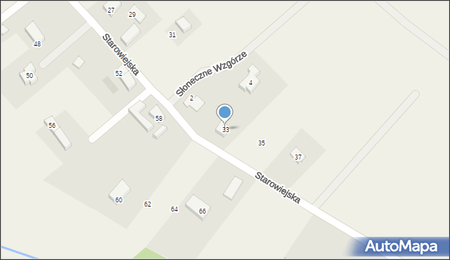 Niestkowo, Starowiejska, 33, mapa Niestkowo