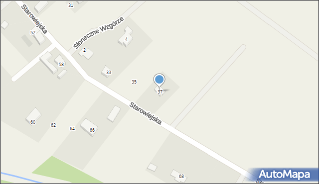 Niestkowo, Starowiejska, 37, mapa Niestkowo