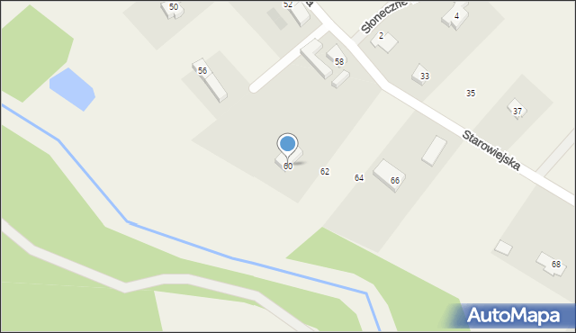 Niestkowo, Starowiejska, 60, mapa Niestkowo