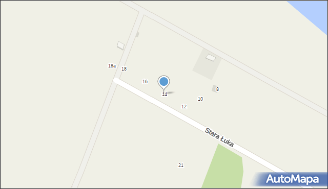 Nowa Łuka, Stara Łuka, 14, mapa Nowa Łuka
