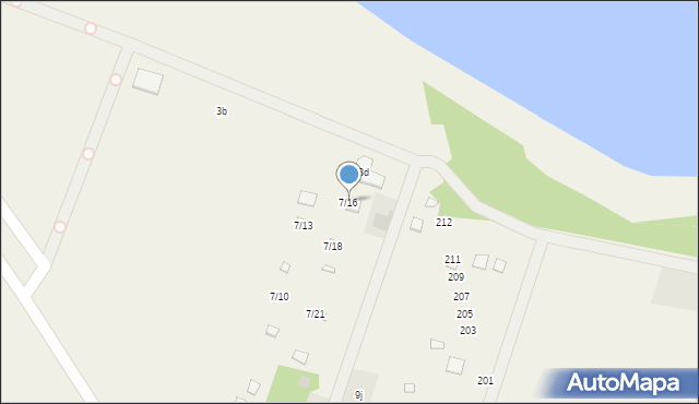Nowa Łuka, Stary Dwór, 7/16, mapa Nowa Łuka