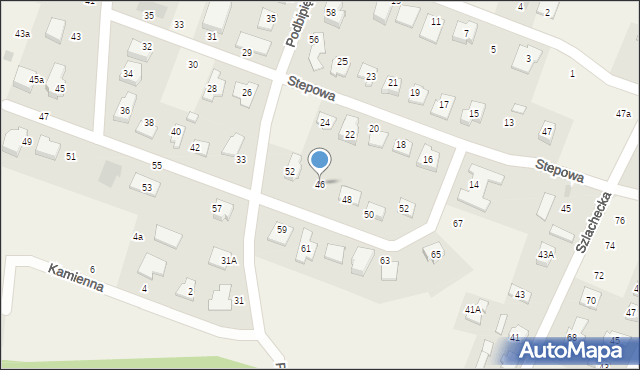 Nowe Gulczewo, Stepowa, 46, mapa Nowe Gulczewo