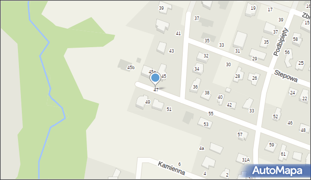 Nowe Gulczewo, Stepowa, 47, mapa Nowe Gulczewo