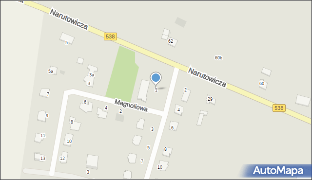 Nowe Miasto Lubawskie, Storczykowa, 1, mapa Nowe Miasto Lubawskie