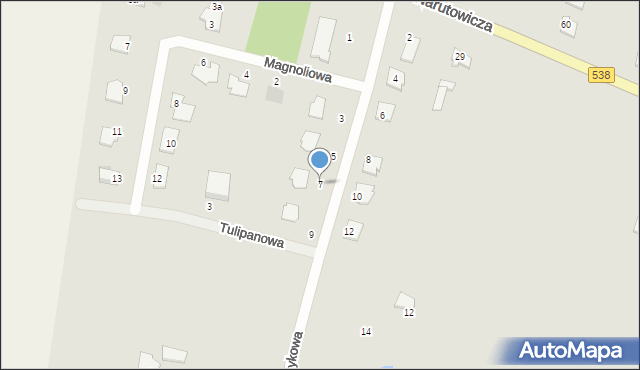 Nowe Miasto Lubawskie, Storczykowa, 7, mapa Nowe Miasto Lubawskie