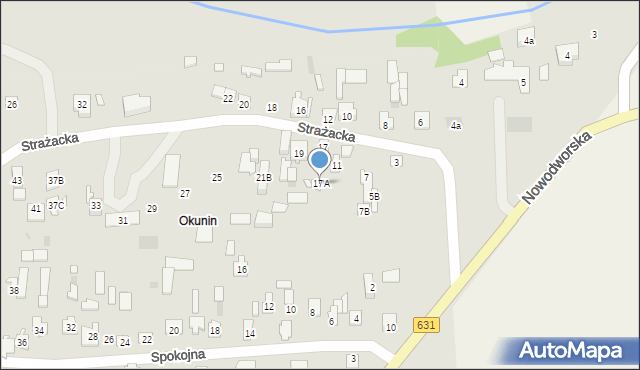 Nowy Dwór Mazowiecki, Strażacka, 17A, mapa Nowy Dwór Mazowiecki