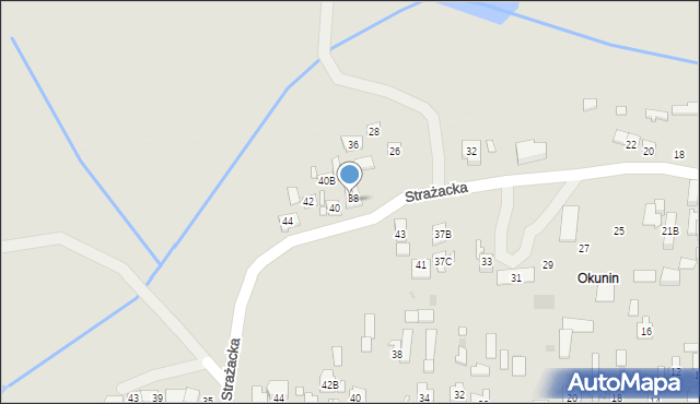 Nowy Dwór Mazowiecki, Strażacka, 38a, mapa Nowy Dwór Mazowiecki