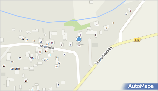Nowy Dwór Mazowiecki, Strażacka, 4a, mapa Nowy Dwór Mazowiecki