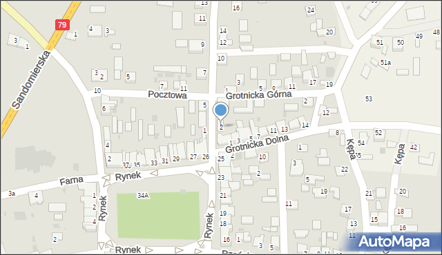 Nowy Korczyn, Stopnicka, 2, mapa Nowy Korczyn