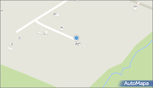 Nowy Sącz, Stadnickich, 28A, mapa Nowego Sącza