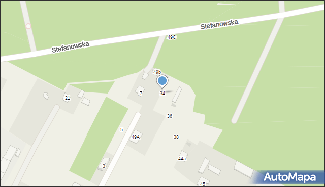Oblas, Stefanowska, 34, mapa Oblas