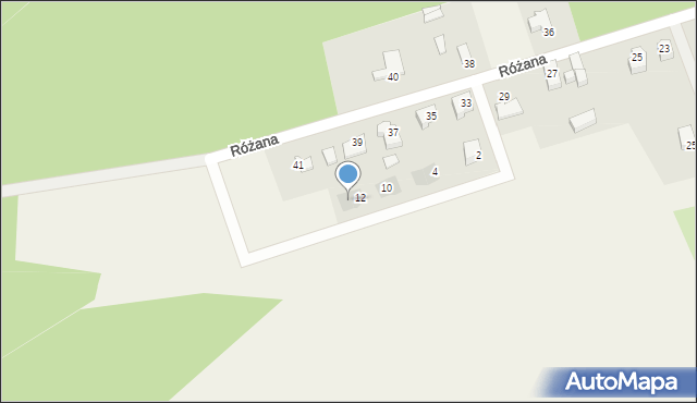 Obora, Storczykowa, 14, mapa Obora