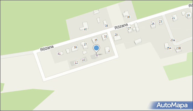 Obora, Storczykowa, 4, mapa Obora