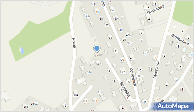 Ocypel, Stolarska, 2, mapa Ocypel