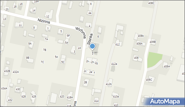 Ołtarzew, Stanka Józefa, bł. ks., 2, mapa Ołtarzew