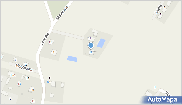 Osiek nad Wisłą, Strażacka, 16, mapa Osiek nad Wisłą