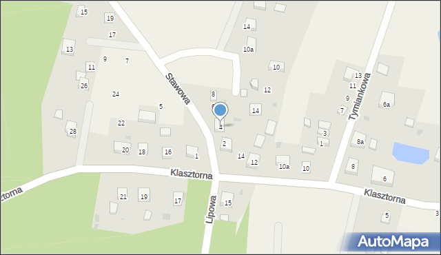 Osolin, Stawowa, 4, mapa Osolin