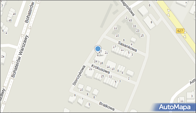 Ostrołęka, Storczykowa, 31, mapa Ostrołęka