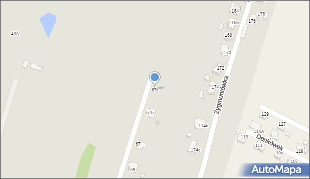 Ostrowiec Świętokrzyski, Stalowa, 67c, mapa Ostrowiec Świętokrzyski