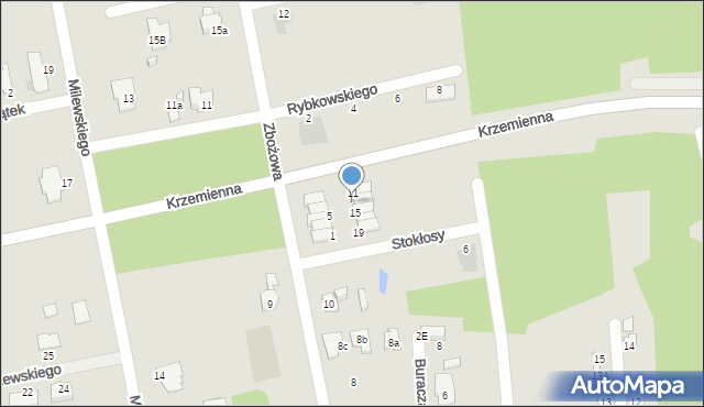 Ostrowiec Świętokrzyski, Stokłosy Jerzego, 13, mapa Ostrowiec Świętokrzyski