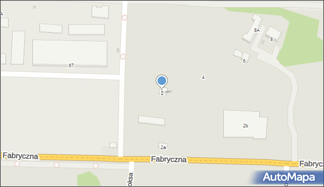 Oświęcim, Stara Droga, 2, mapa Oświęcimia