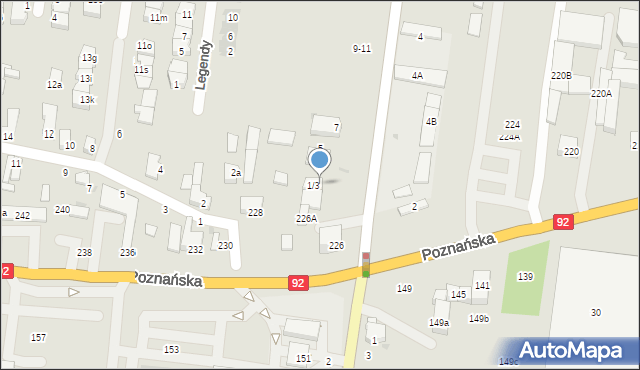 Ożarów Mazowiecki, Strzykulska, 3a, mapa Ożarów Mazowiecki