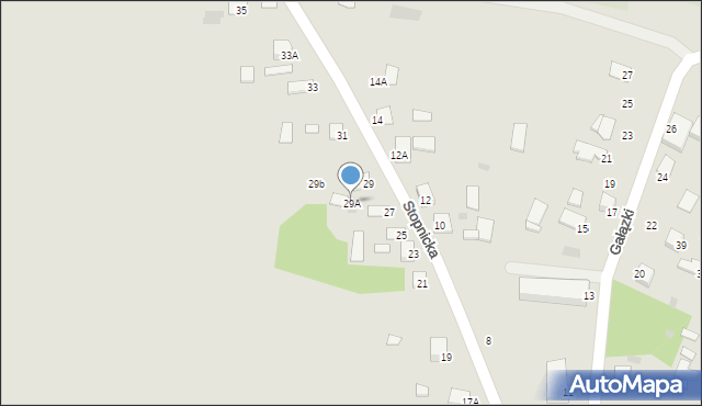 Pacanów, Stopnicka, 29A, mapa Pacanów
