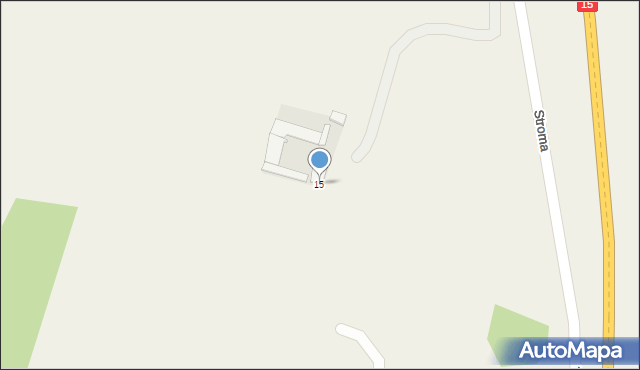 Pacółtowo, Stroma, 15, mapa Pacółtowo
