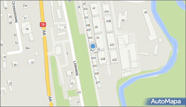 Piaseczno, Staszica Stanisława, 40L, mapa Piaseczno