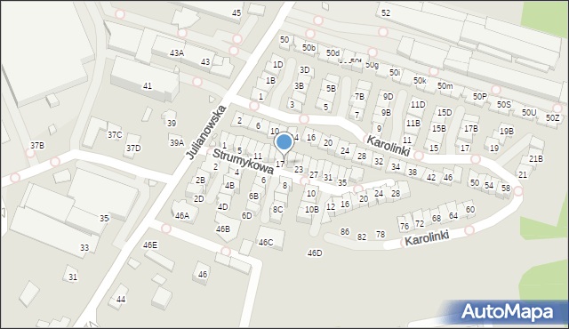 Piaseczno, Strumykowa, 19, mapa Piaseczno