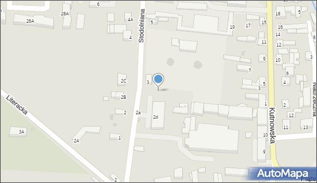 Piątek, Stodolniana, 2e, mapa Piątek