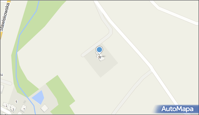 Piątnica Poduchowna, Stawiskowska, 38, mapa Piątnica Poduchowna