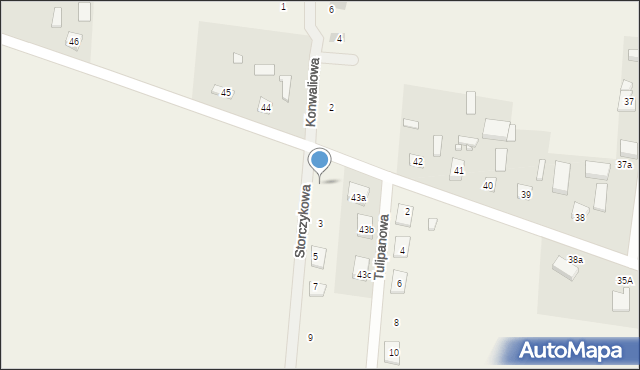 Pichlice, Storczykowa, 1, mapa Pichlice