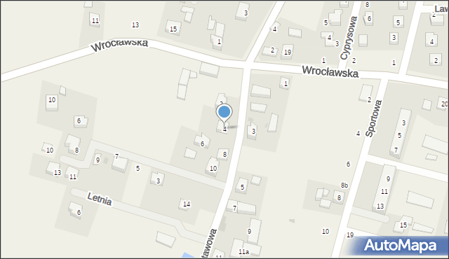 Piecowice, Stawowa, 4, mapa Piecowice