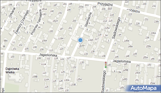 Piekary Śląskie, Stalmacha Pawła, 10, mapa Piekary Śląskie