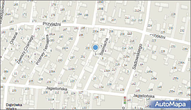 Piekary Śląskie, Stalmacha Pawła, 7, mapa Piekary Śląskie