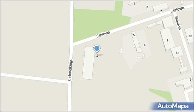 Piekary Śląskie, Stalowa, 2, mapa Piekary Śląskie