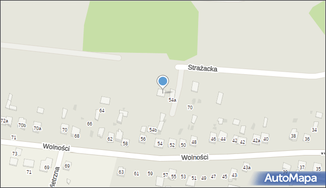 Piekoszów, Strażacka, 66, mapa Piekoszów