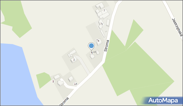 Pielgrzymowice, Stroma, 5, mapa Pielgrzymowice