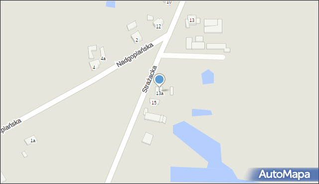 Piotrków Kujawski, Strażacka, 17, mapa Piotrków Kujawski