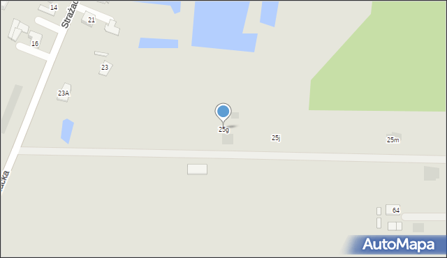 Piotrków Kujawski, Strażacka, 25g, mapa Piotrków Kujawski