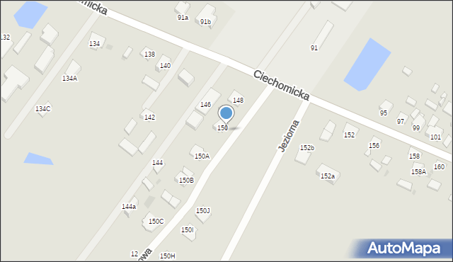 Płock, Stawowa, 4, mapa Płock