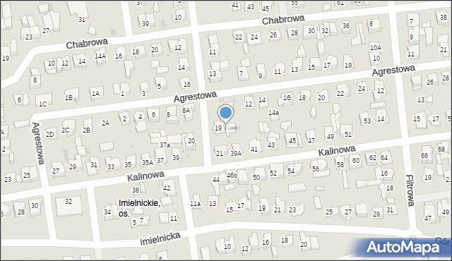 Płock, Studzienna, 19/1, mapa Płock